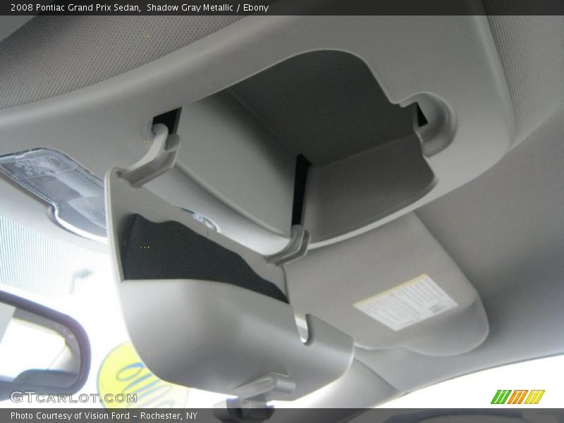 Shadow Gray Metallic / Ebony 2008 Pontiac Grand Prix Sedan