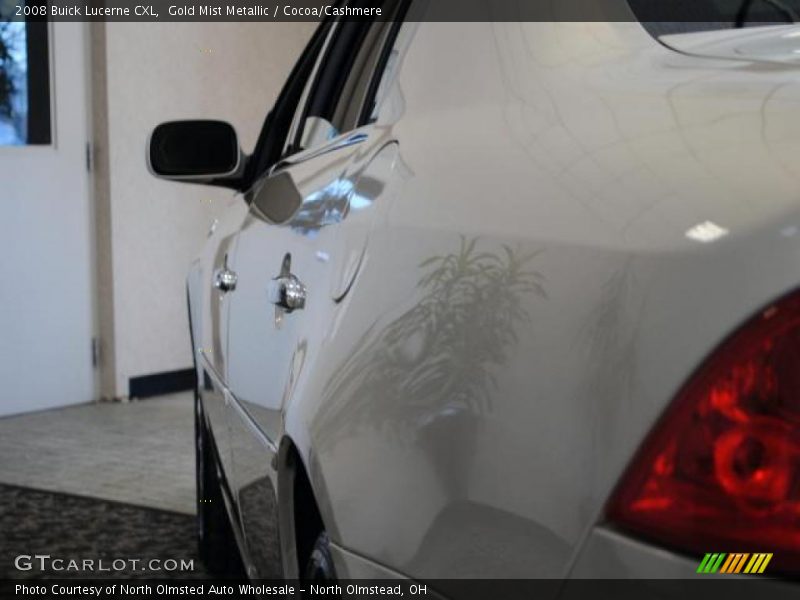 Gold Mist Metallic / Cocoa/Cashmere 2008 Buick Lucerne CXL