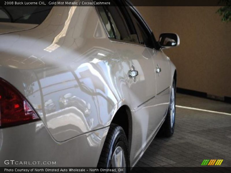 Gold Mist Metallic / Cocoa/Cashmere 2008 Buick Lucerne CXL