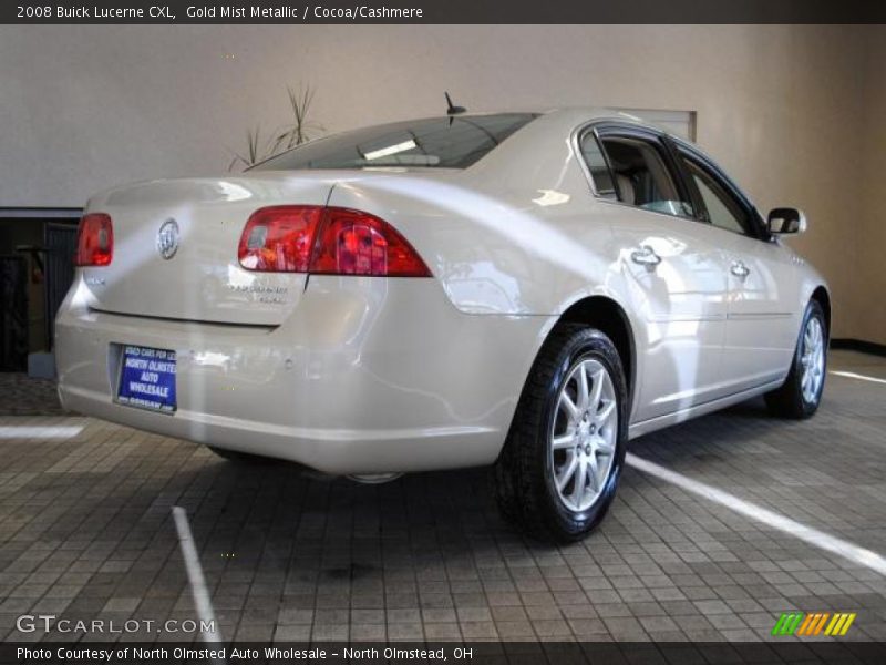 Gold Mist Metallic / Cocoa/Cashmere 2008 Buick Lucerne CXL