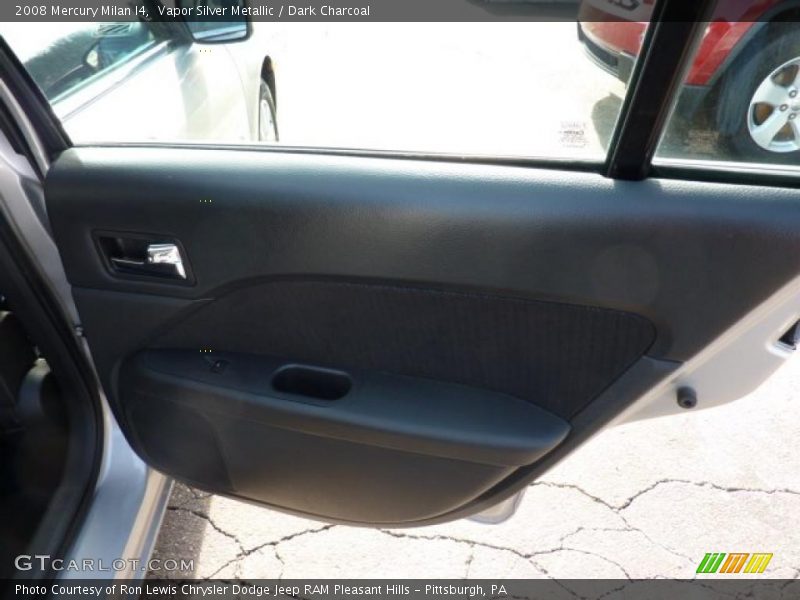 Vapor Silver Metallic / Dark Charcoal 2008 Mercury Milan I4