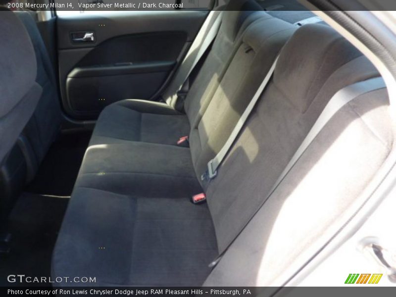 Vapor Silver Metallic / Dark Charcoal 2008 Mercury Milan I4