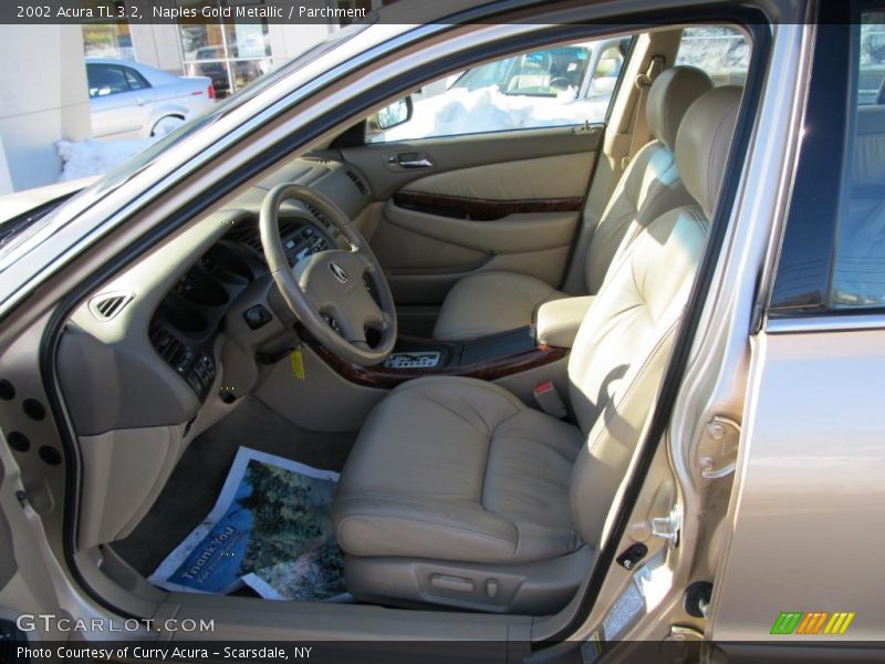 Naples Gold Metallic / Parchment 2002 Acura TL 3.2