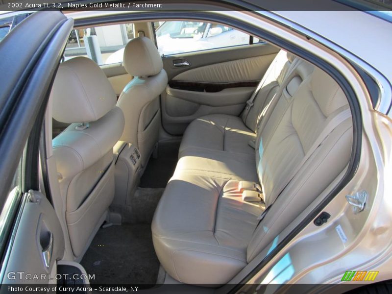 Naples Gold Metallic / Parchment 2002 Acura TL 3.2