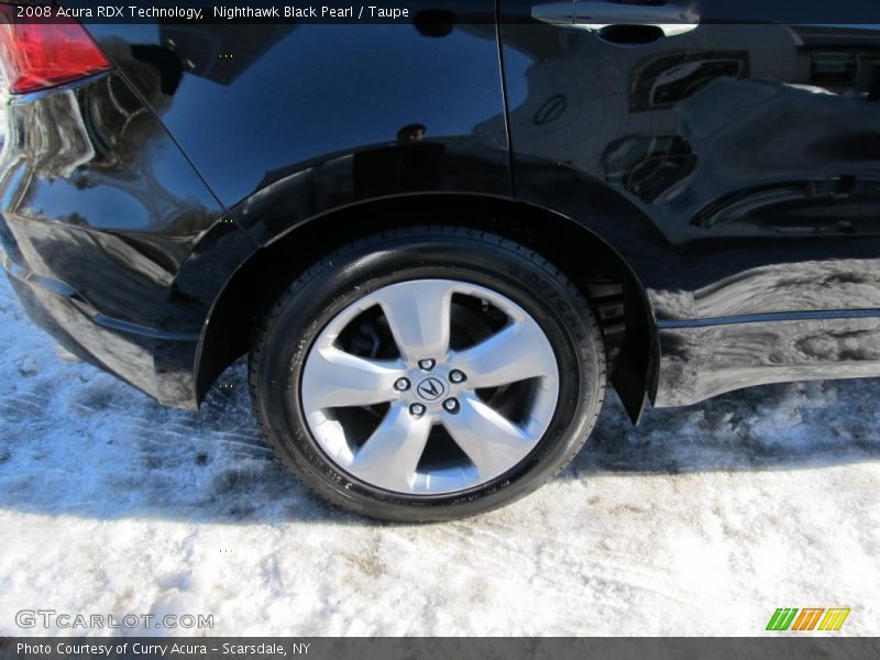 Nighthawk Black Pearl / Taupe 2008 Acura RDX Technology
