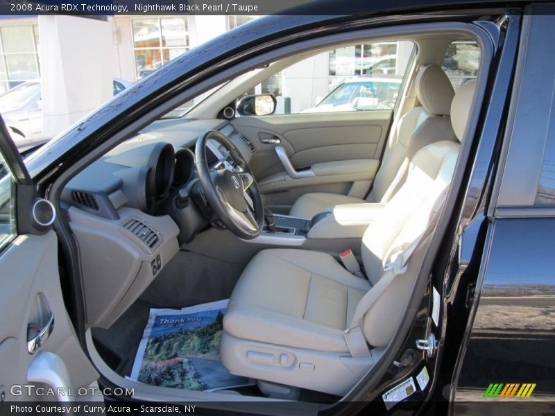 Nighthawk Black Pearl / Taupe 2008 Acura RDX Technology