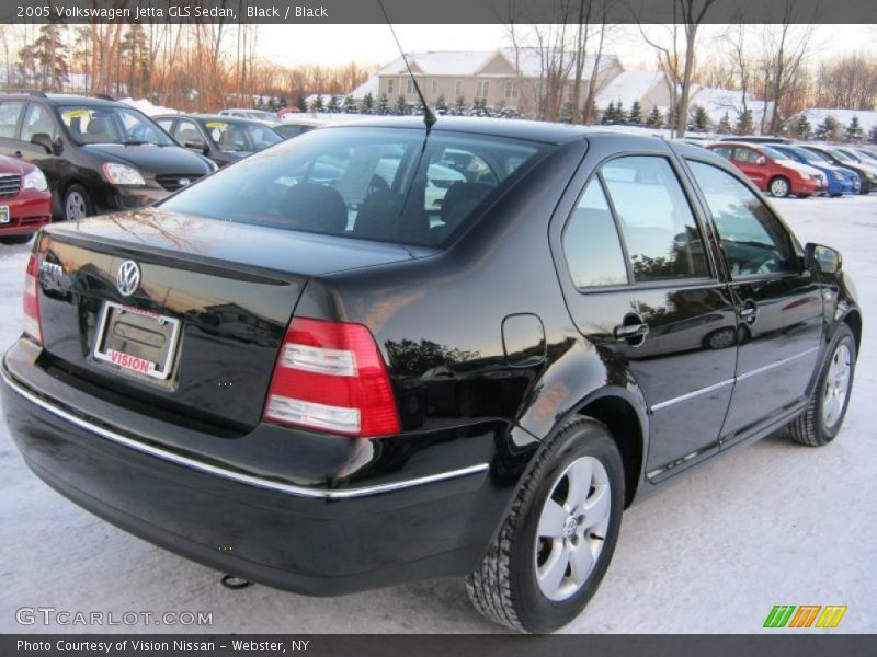 Black / Black 2005 Volkswagen Jetta GLS Sedan