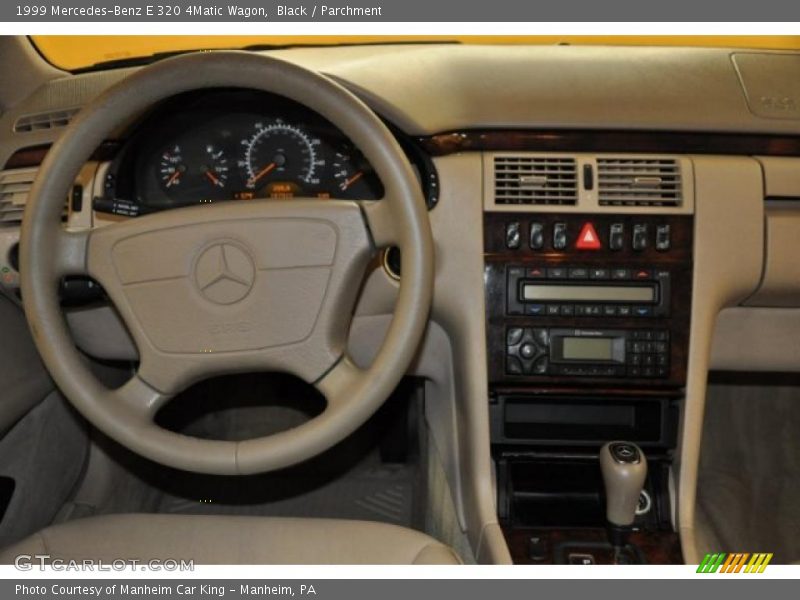 Black / Parchment 1999 Mercedes-Benz E 320 4Matic Wagon