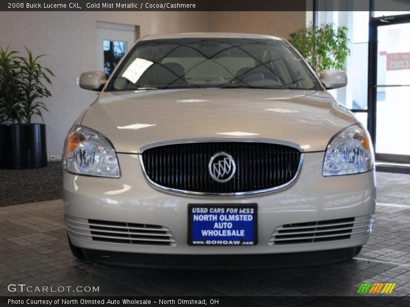 Gold Mist Metallic / Cocoa/Cashmere 2008 Buick Lucerne CXL