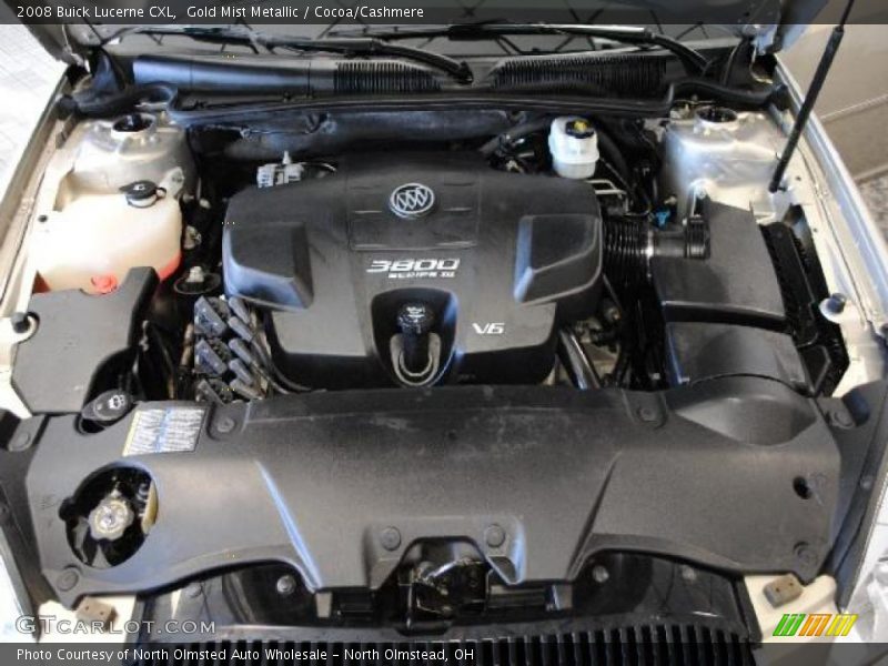 Gold Mist Metallic / Cocoa/Cashmere 2008 Buick Lucerne CXL