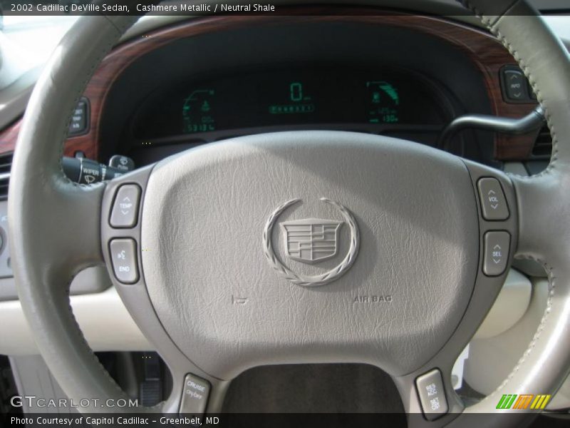 Cashmere Metallic / Neutral Shale 2002 Cadillac DeVille Sedan