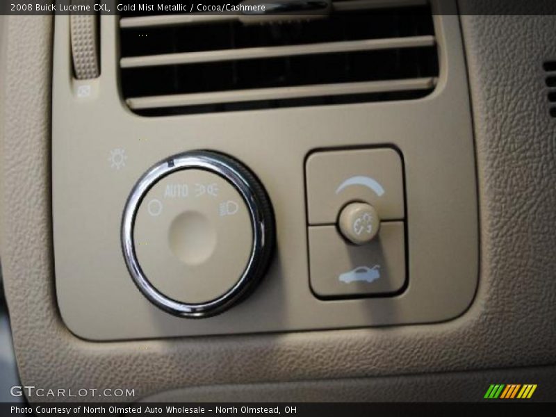 Gold Mist Metallic / Cocoa/Cashmere 2008 Buick Lucerne CXL