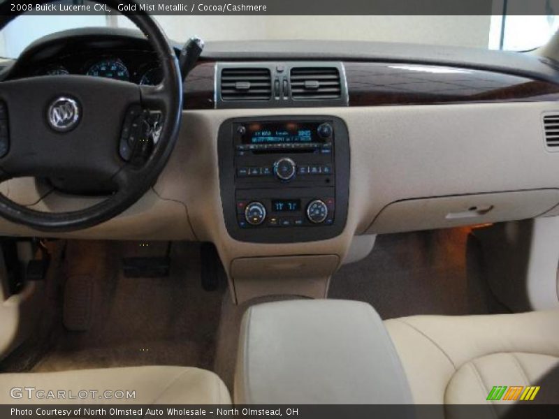 Gold Mist Metallic / Cocoa/Cashmere 2008 Buick Lucerne CXL