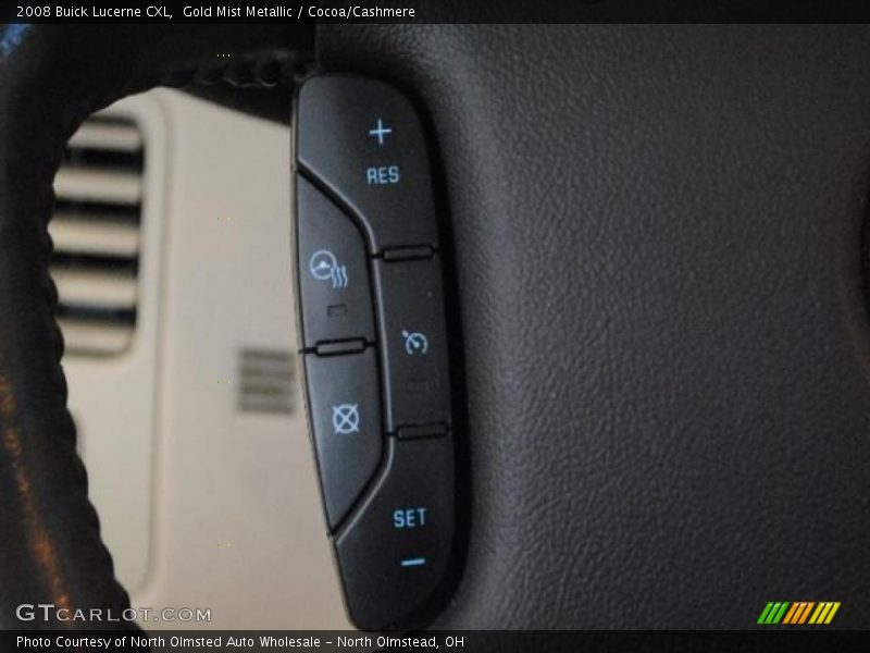 Gold Mist Metallic / Cocoa/Cashmere 2008 Buick Lucerne CXL