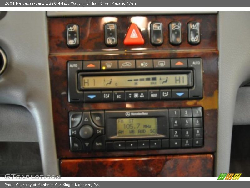 Controls of 2001 E 320 4Matic Wagon