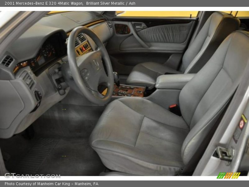  2001 E 320 4Matic Wagon Ash Interior
