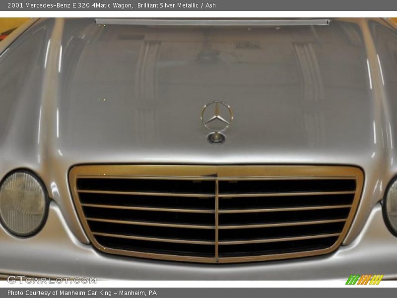 Brilliant Silver Metallic / Ash 2001 Mercedes-Benz E 320 4Matic Wagon