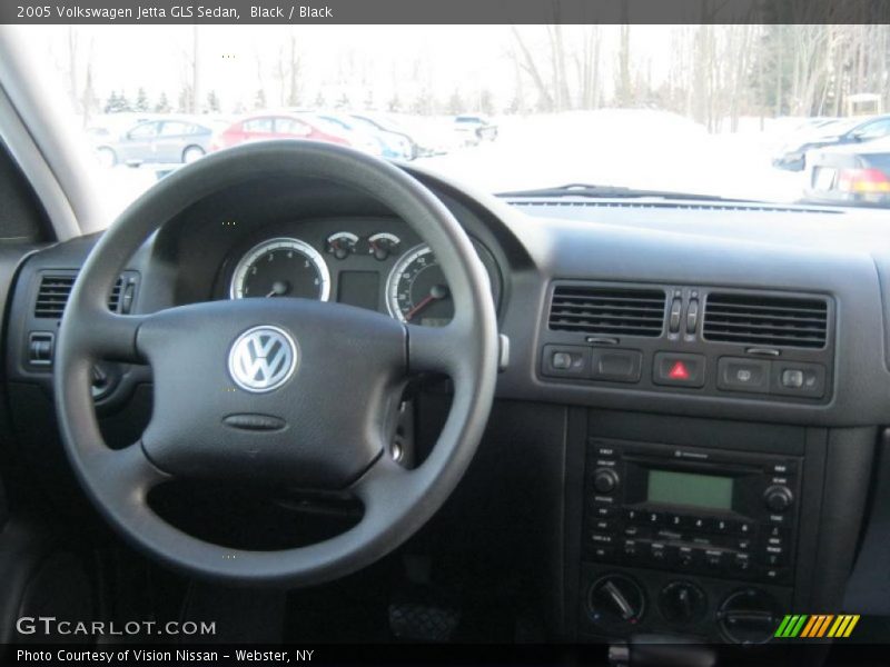 Black / Black 2005 Volkswagen Jetta GLS Sedan