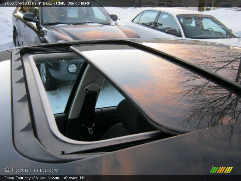 Black / Black 2005 Volkswagen Jetta GLS Sedan