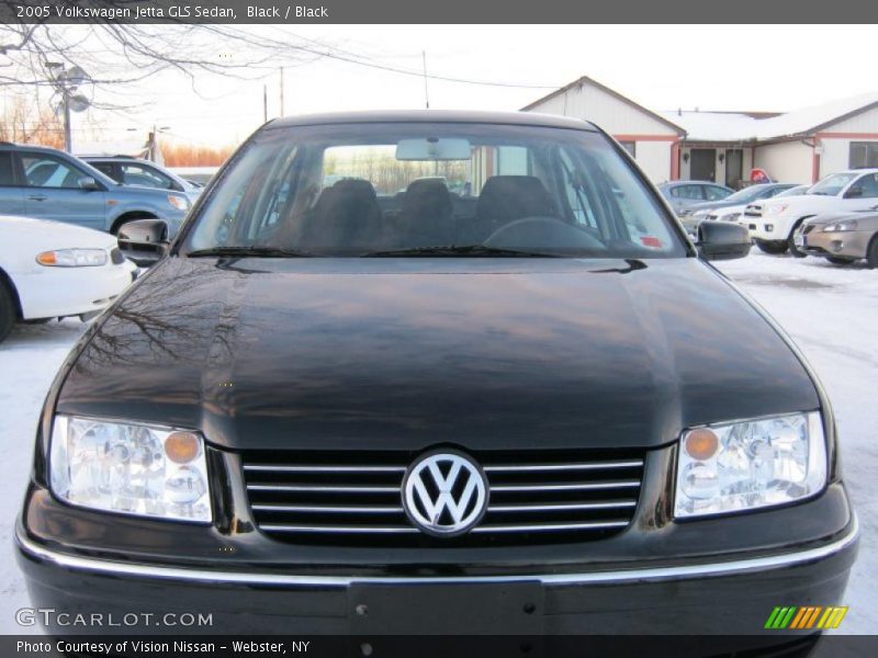 Black / Black 2005 Volkswagen Jetta GLS Sedan