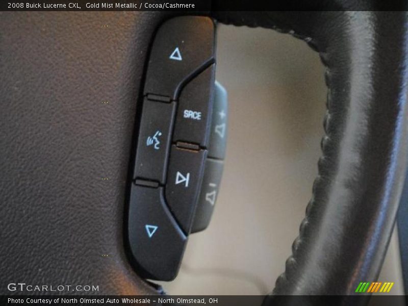 Gold Mist Metallic / Cocoa/Cashmere 2008 Buick Lucerne CXL