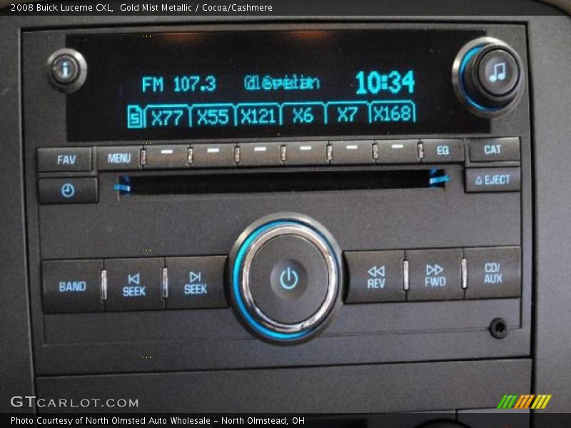 Gold Mist Metallic / Cocoa/Cashmere 2008 Buick Lucerne CXL