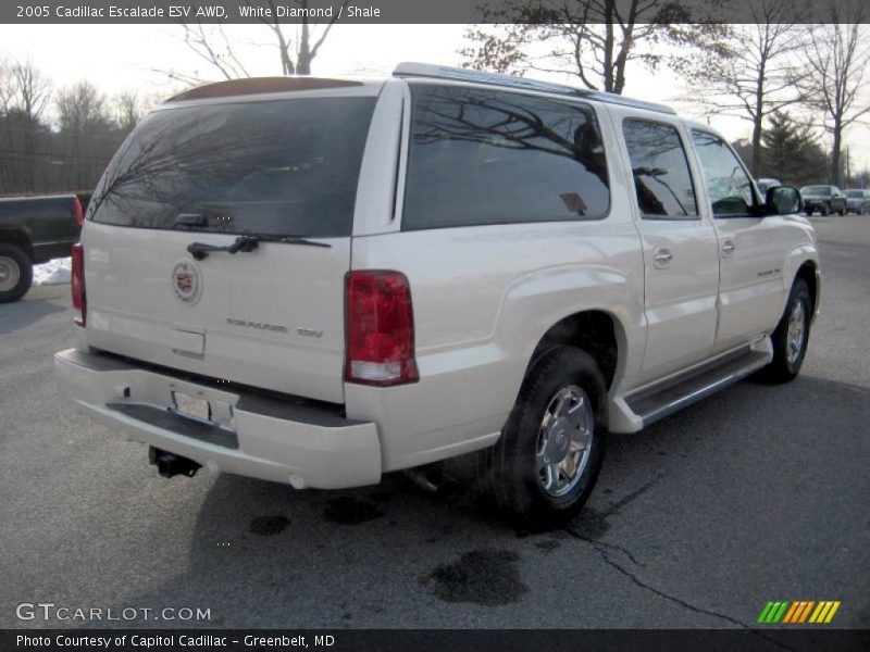 White Diamond / Shale 2005 Cadillac Escalade ESV AWD