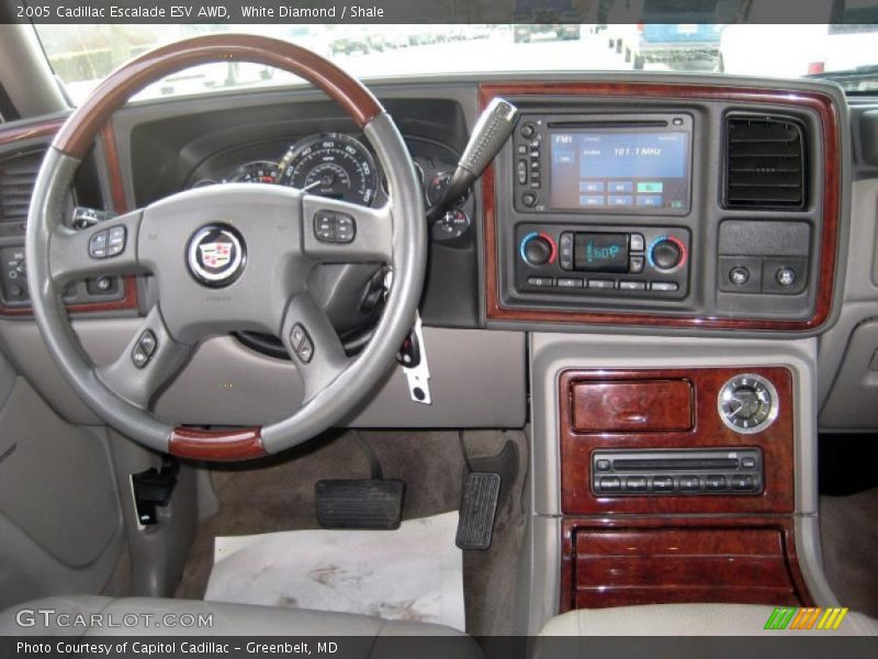 White Diamond / Shale 2005 Cadillac Escalade ESV AWD