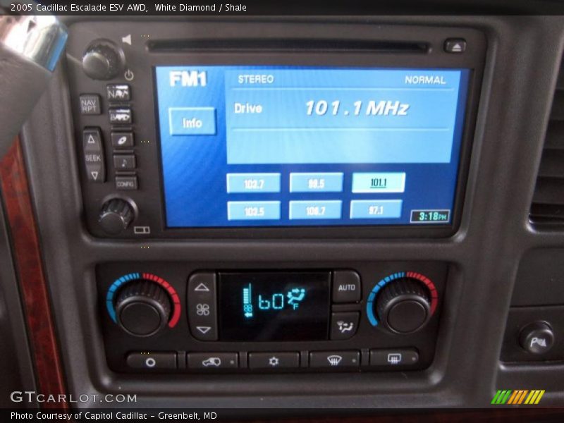 White Diamond / Shale 2005 Cadillac Escalade ESV AWD