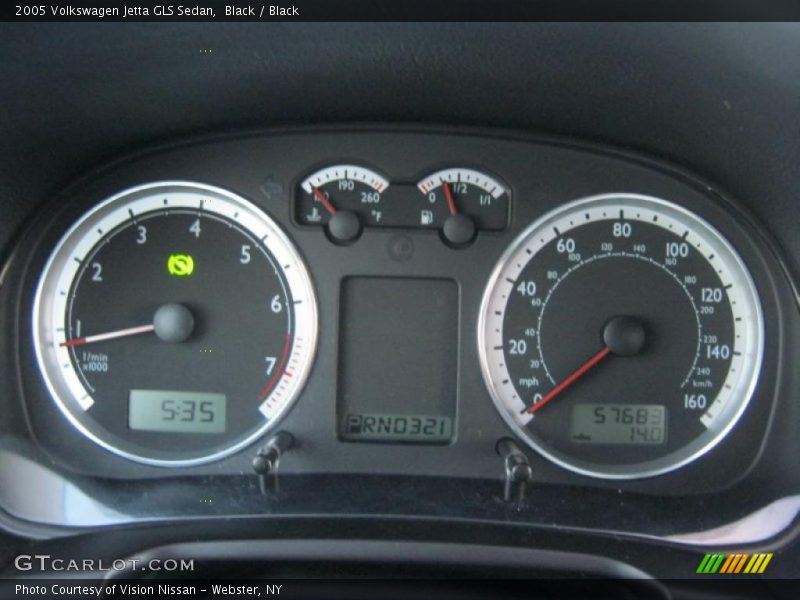 Black / Black 2005 Volkswagen Jetta GLS Sedan