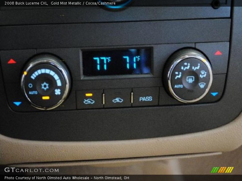 Gold Mist Metallic / Cocoa/Cashmere 2008 Buick Lucerne CXL