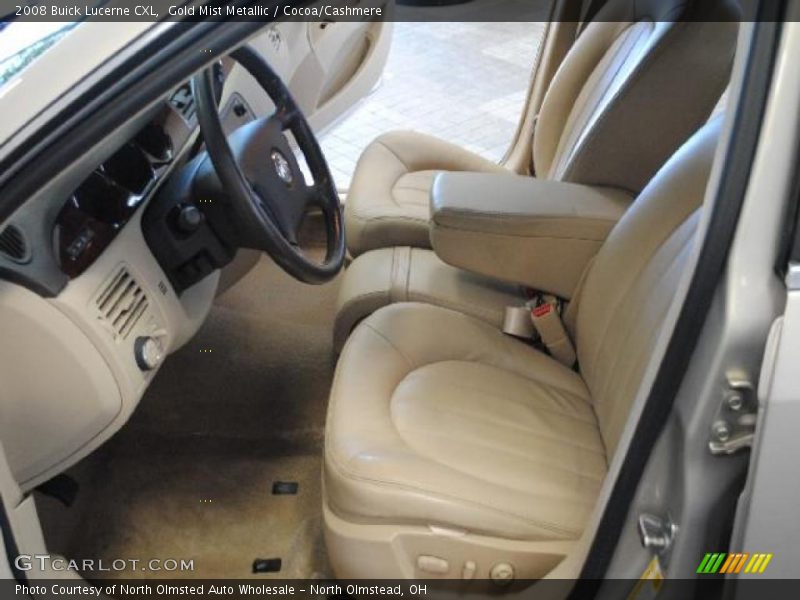Gold Mist Metallic / Cocoa/Cashmere 2008 Buick Lucerne CXL