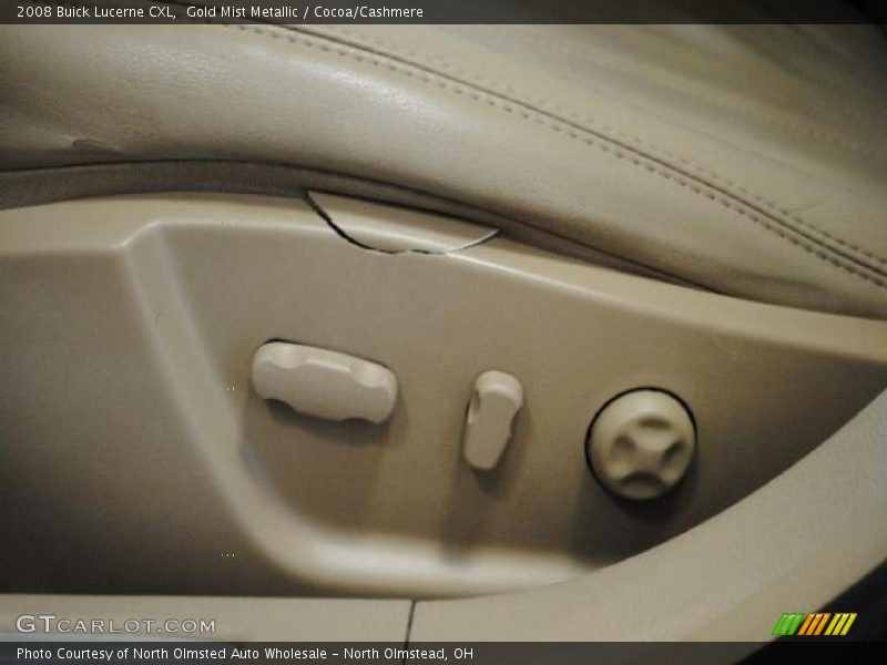 Gold Mist Metallic / Cocoa/Cashmere 2008 Buick Lucerne CXL
