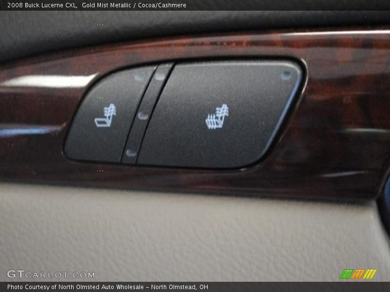 Gold Mist Metallic / Cocoa/Cashmere 2008 Buick Lucerne CXL