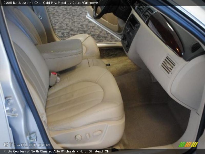 Gold Mist Metallic / Cocoa/Cashmere 2008 Buick Lucerne CXL