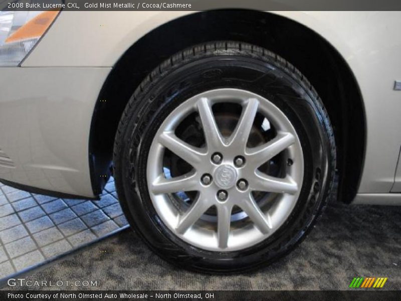 Gold Mist Metallic / Cocoa/Cashmere 2008 Buick Lucerne CXL
