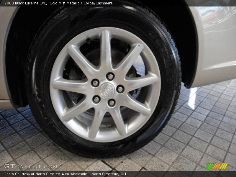 Gold Mist Metallic / Cocoa/Cashmere 2008 Buick Lucerne CXL