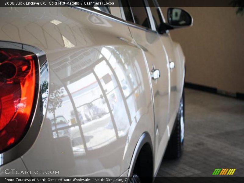 Gold Mist Metallic / Cashmere/Cocoa 2008 Buick Enclave CX