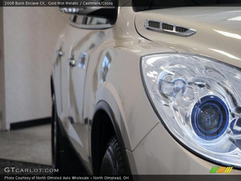 Gold Mist Metallic / Cashmere/Cocoa 2008 Buick Enclave CX
