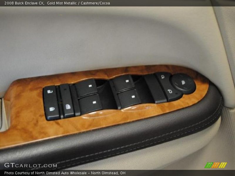 Gold Mist Metallic / Cashmere/Cocoa 2008 Buick Enclave CX