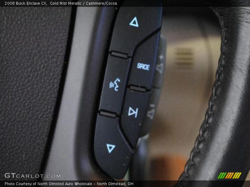 Gold Mist Metallic / Cashmere/Cocoa 2008 Buick Enclave CX