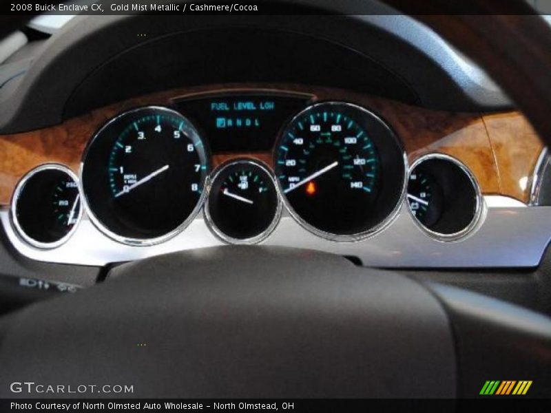 Gold Mist Metallic / Cashmere/Cocoa 2008 Buick Enclave CX