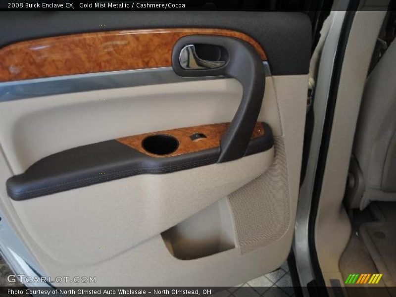 Gold Mist Metallic / Cashmere/Cocoa 2008 Buick Enclave CX