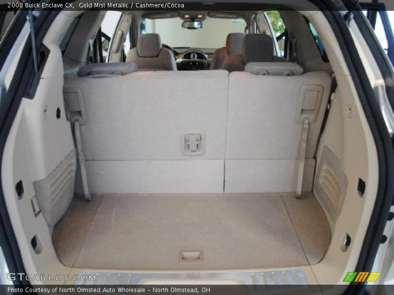 Gold Mist Metallic / Cashmere/Cocoa 2008 Buick Enclave CX