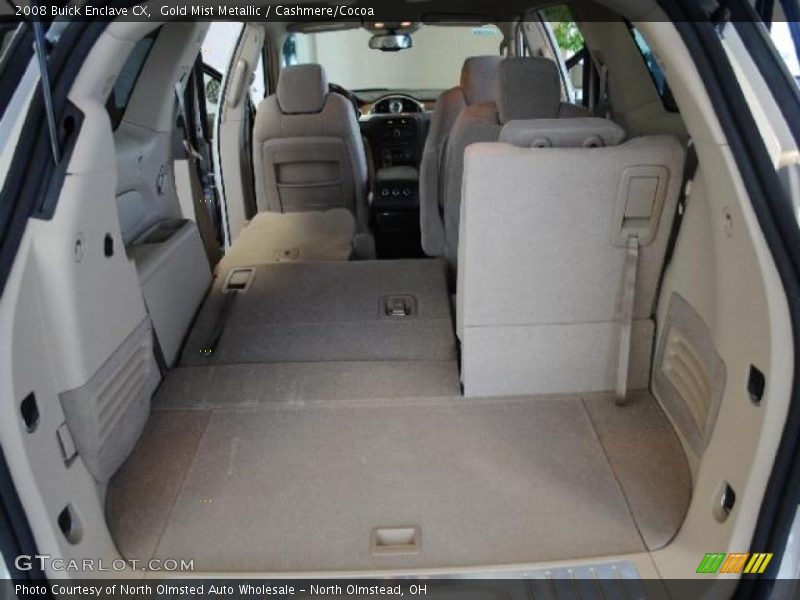 Gold Mist Metallic / Cashmere/Cocoa 2008 Buick Enclave CX