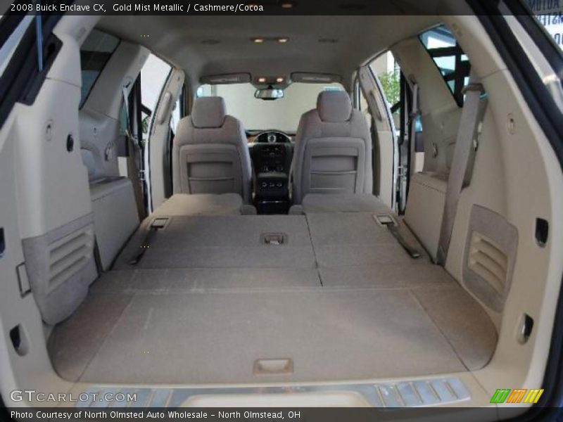Gold Mist Metallic / Cashmere/Cocoa 2008 Buick Enclave CX