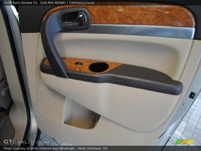 Gold Mist Metallic / Cashmere/Cocoa 2008 Buick Enclave CX