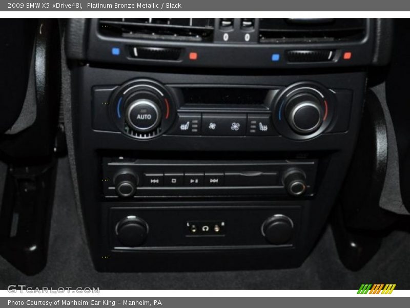 Platinum Bronze Metallic / Black 2009 BMW X5 xDrive48i