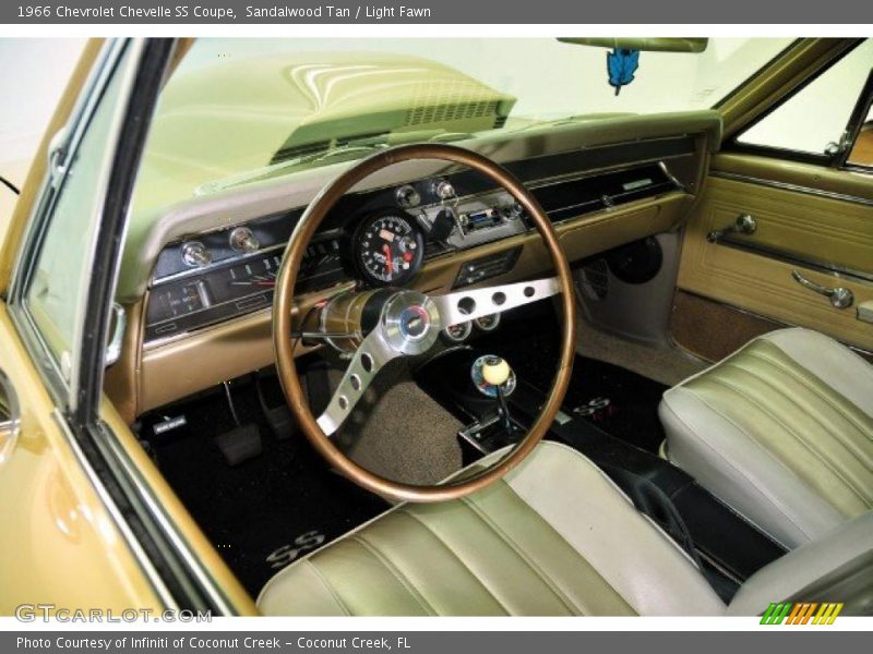 Light Fawn Interior - 1966 Chevelle SS Coupe 
