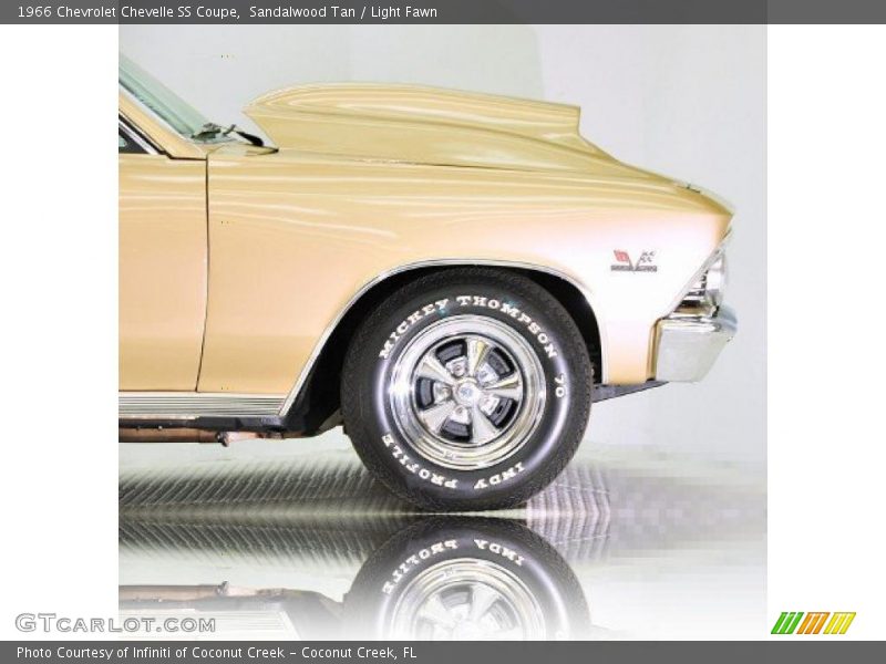Sandalwood Tan / Light Fawn 1966 Chevrolet Chevelle SS Coupe